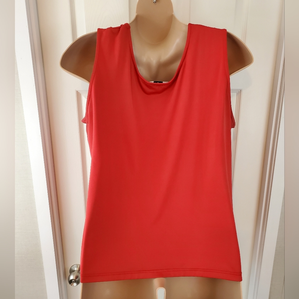Air Dreams 2-Pc Semi-Sheer Blouse & Tank - Picture 10 of 16